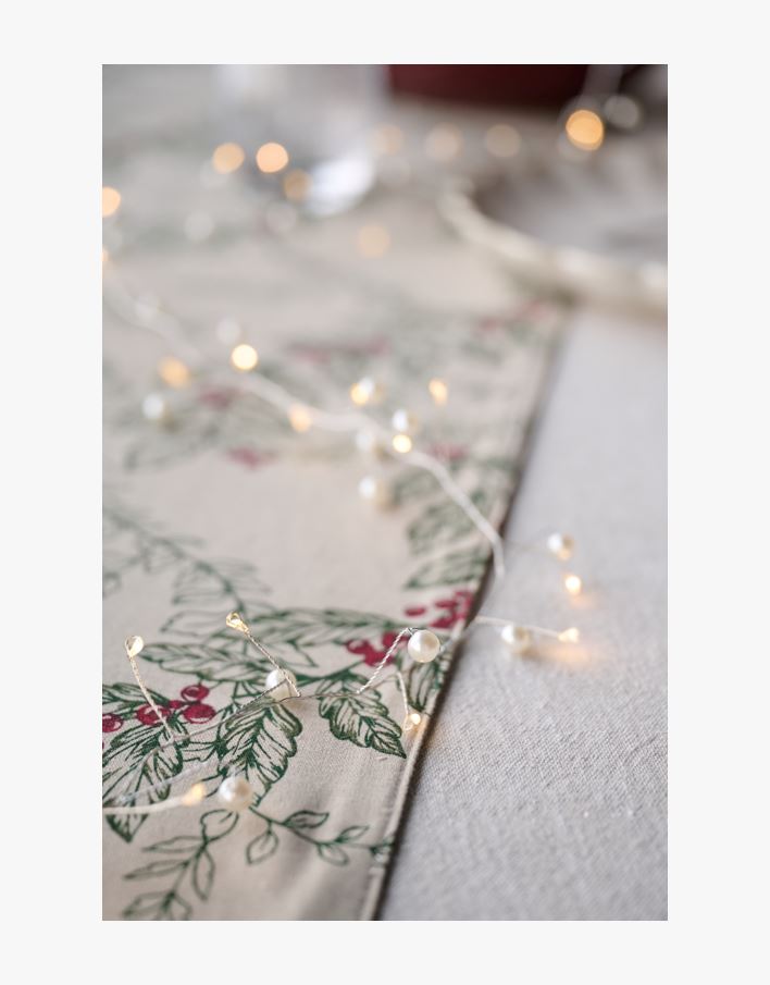 Led lyslenke sølv - 190 cm sølv - 1