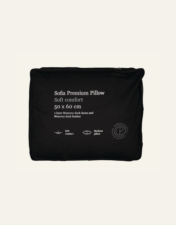 Medium dunpute hvit - 2