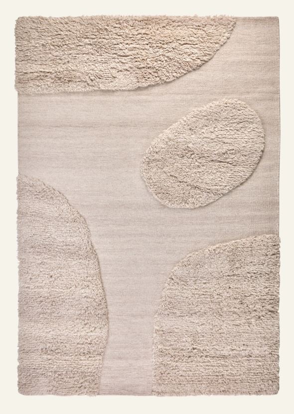 Teppe multi beige - 240x300 cm multi beige - 1