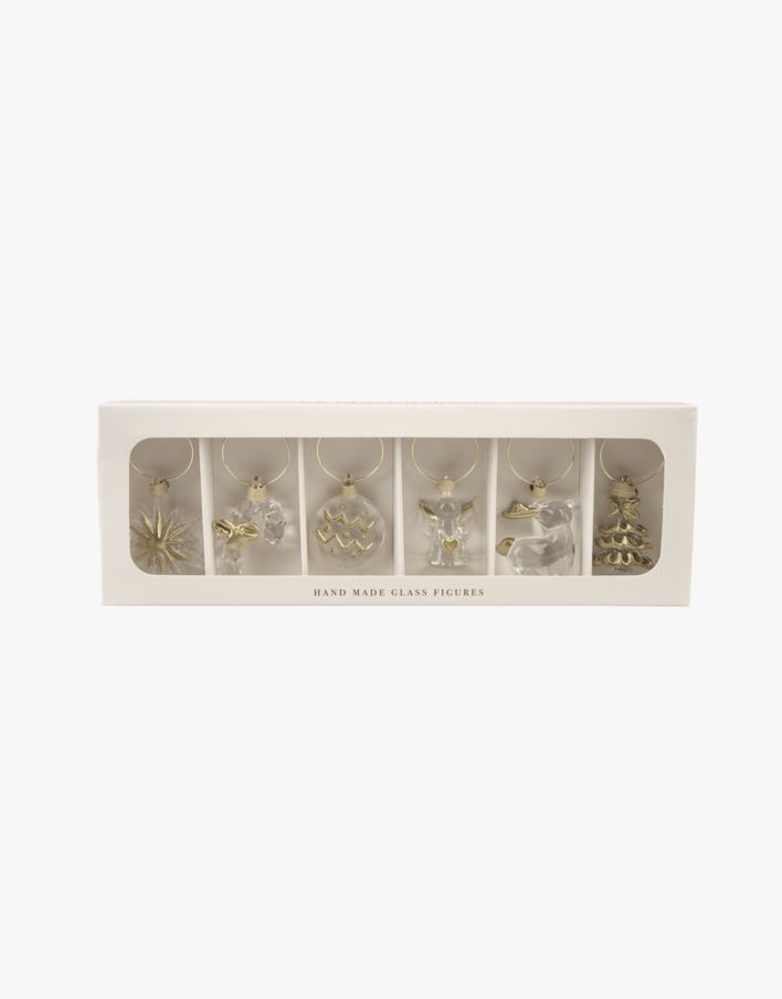 Glassmerker multi gull - 2,5x5x0,2 cm multi gull - 1
