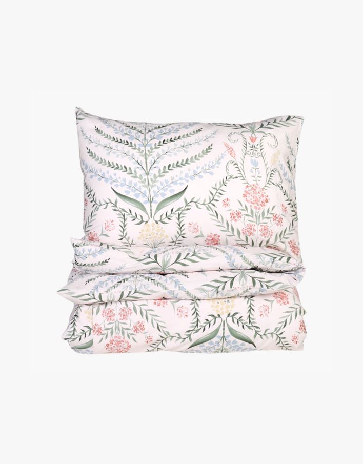 Sengesett multi blå - 140x200 cm multi blå - 1