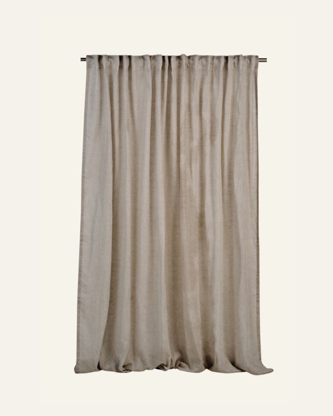 Ekstra bred lingardin mørk sand - 240x300 cm mørk sand - 1
