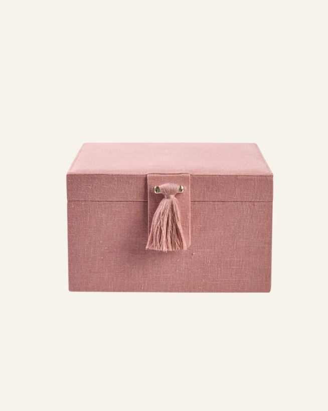 Smykkeskrin gammelrosa - 20x20 cm gammelrosa - 1