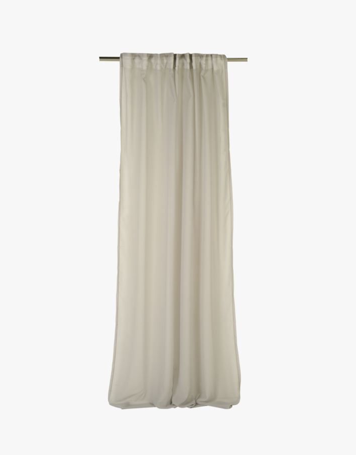 Gardin lys grå - 130x240 cm lys grå - 1