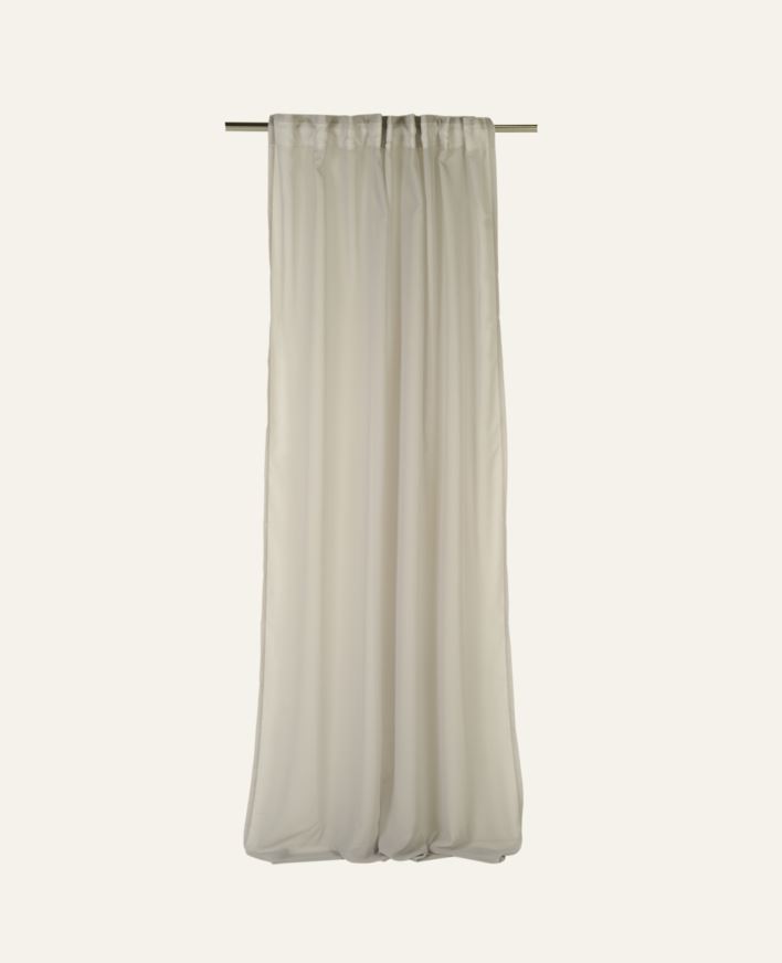 Gardin lys grå - 130x240 cm lys grå - 1