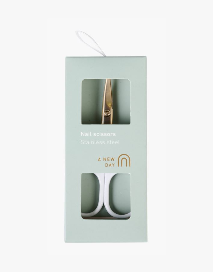 Nail scissors hvit - 4,5x9,2x0,3 cm hvit - 1