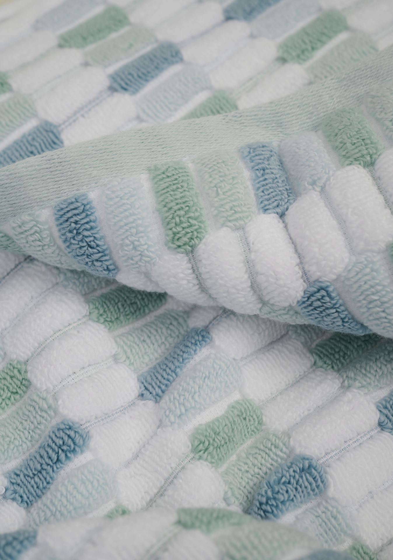 Håndkle multi grønn - 5