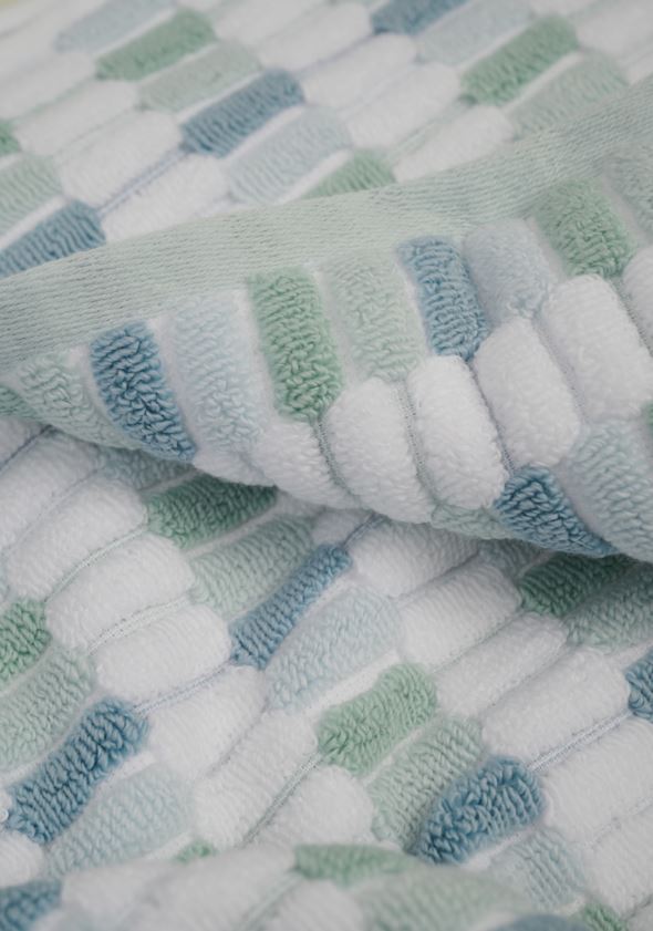 Håndkle multi grønn - 5