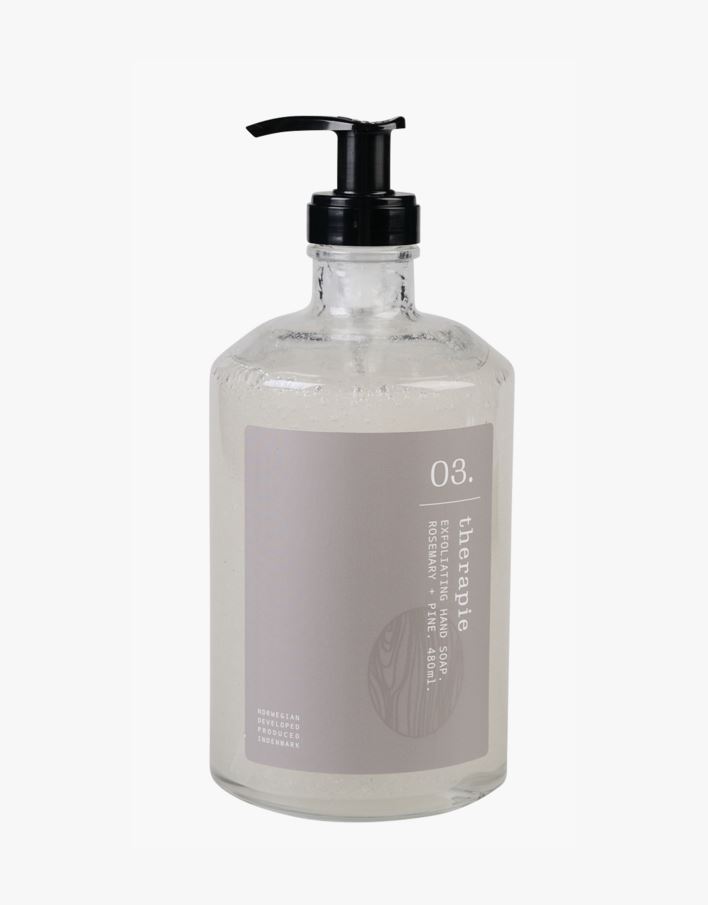 Exfolierende håndsåpe transparent - 480 ml transparent - 1