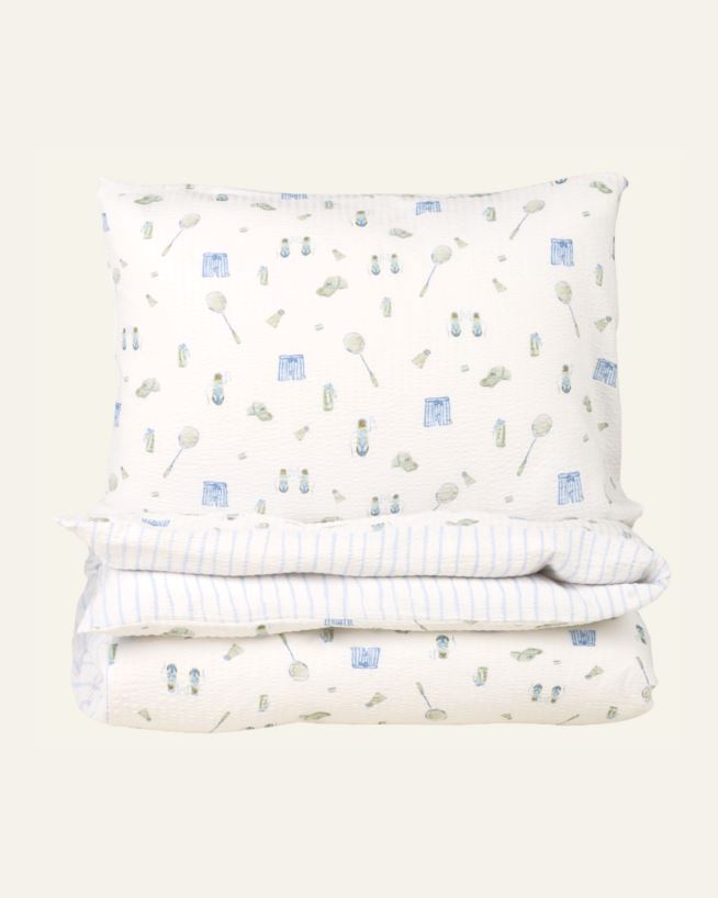 Sengesett multi grønn - 140x220 cm/50x70 cm multi grønn - 1