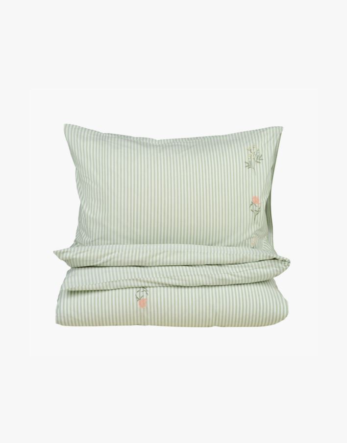 Sengesett lindegrønn - 140x220 cm lindegrønn - 1