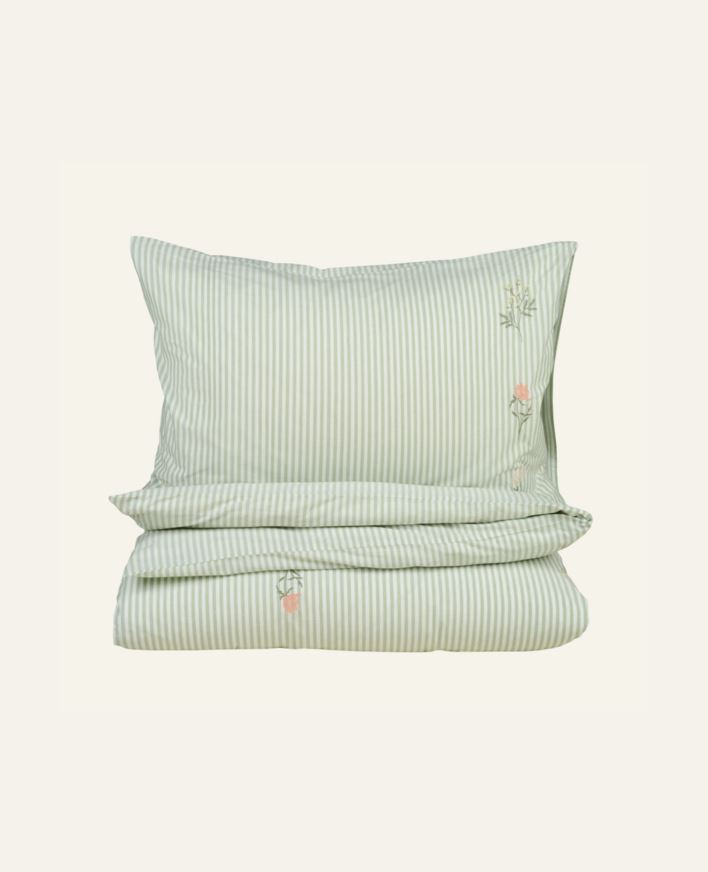 Sengesett lindegrønn - 200x220 cm/50x70 cm lindegrønn - 1