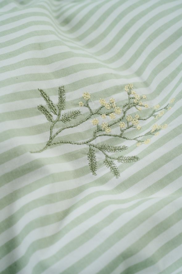 Sengesett lindegrønn - 6