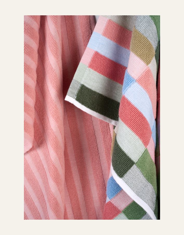 Kjøkkenhåndkle rosa - 2