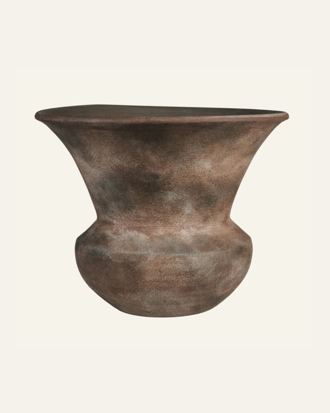 Vase brun - 41x41x33 cm brun - 1