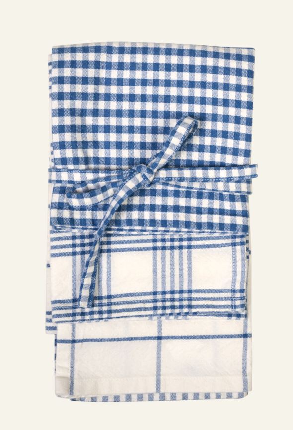 Kjøkkenhåndkle blå - 5