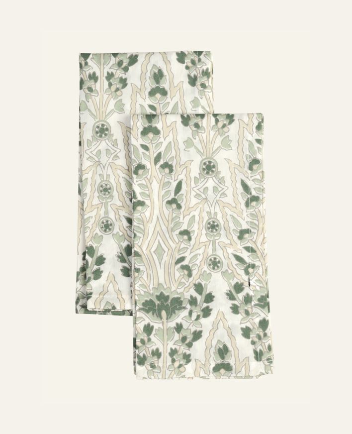 2pk tøyserviett grønn - 45x45 cm grønn - 1