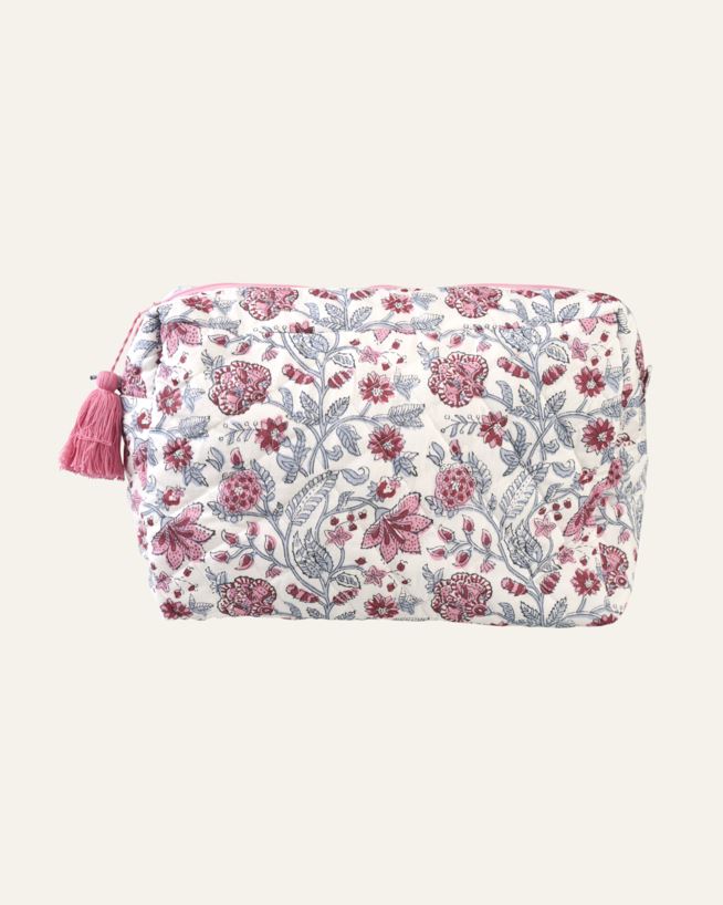 Stor toalettmappe multi rød - 21x34 cm multi rød - 1