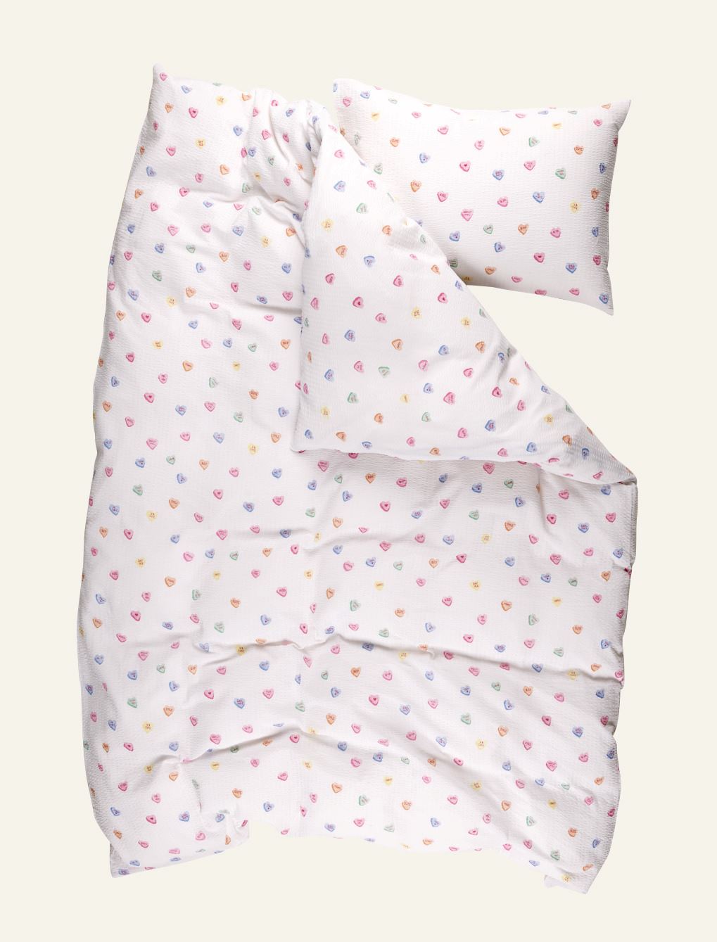 Krepp sengesett multi - 3