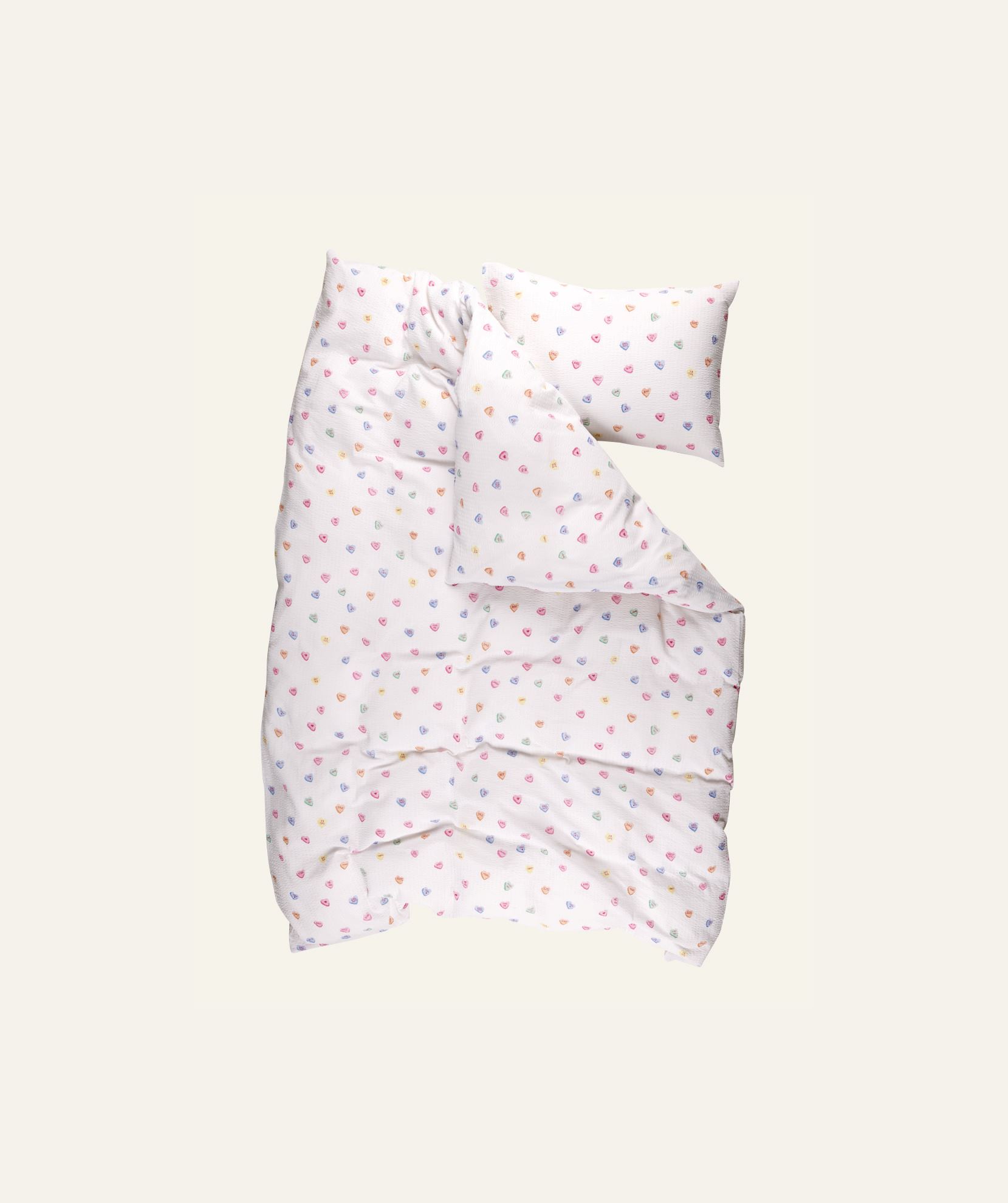 Krepp sengesett multi - 3