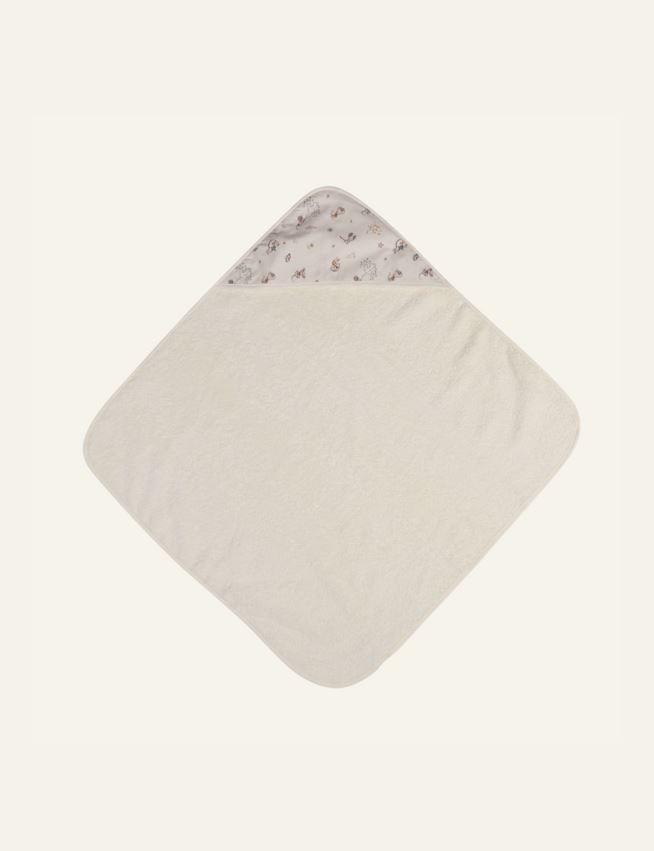 Hettehåndkle multi hvit - 2