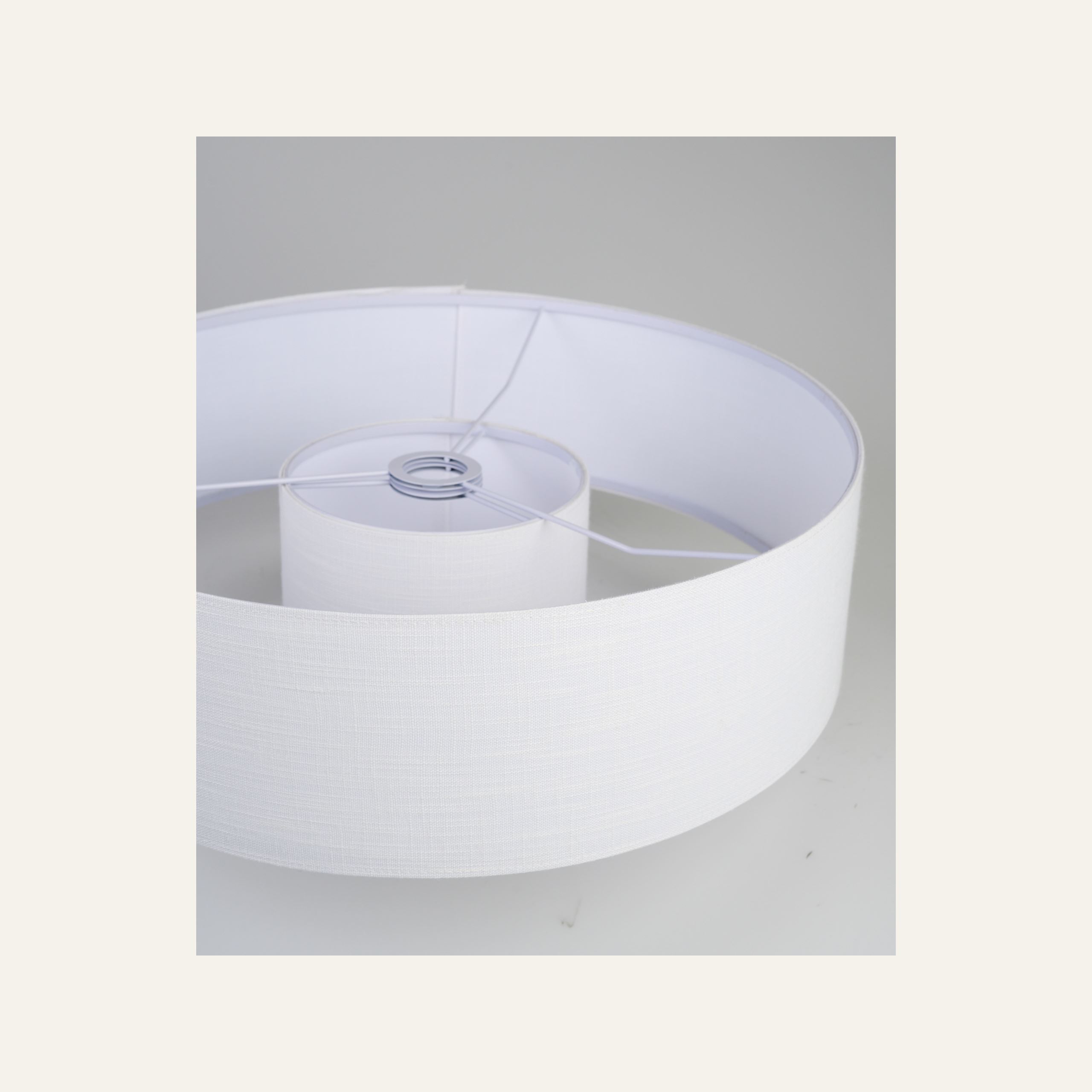 Lampeskjerm hvit - 2