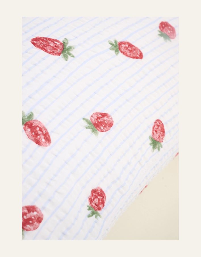 Krepp putevar lys blå - 2