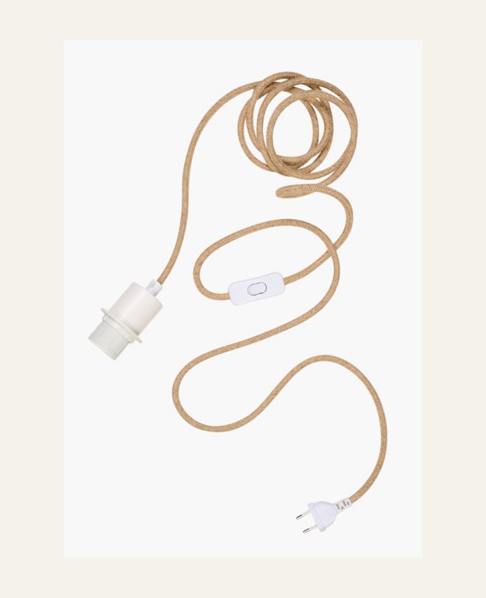 Pendel hvit - 300 cm hvit - 1