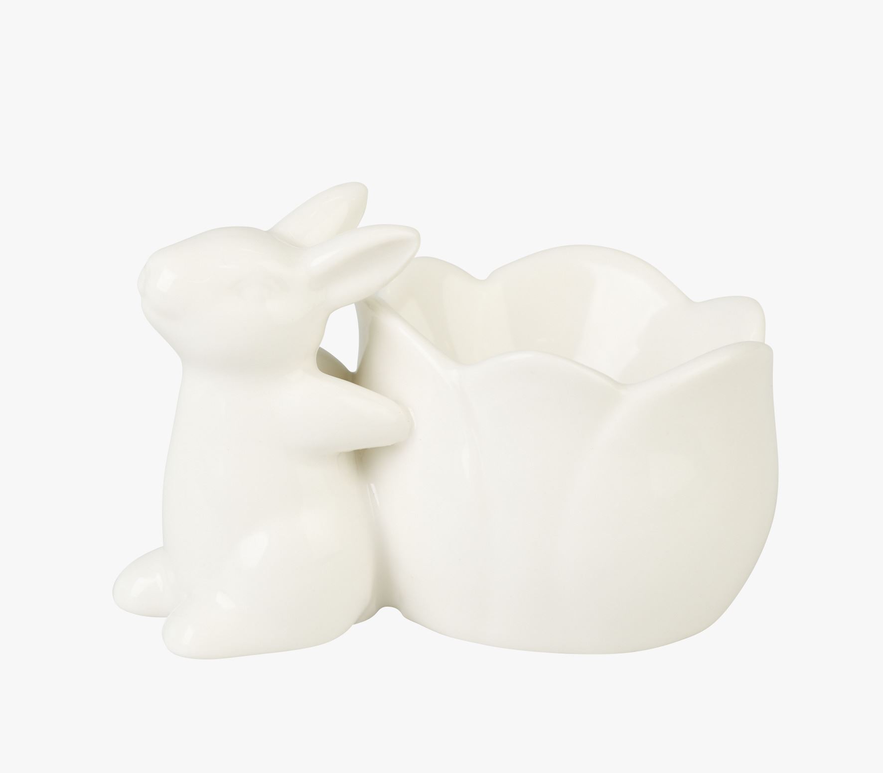 Eggeglass hvit - 8,7x5,6x5,1 cm hvit - 1