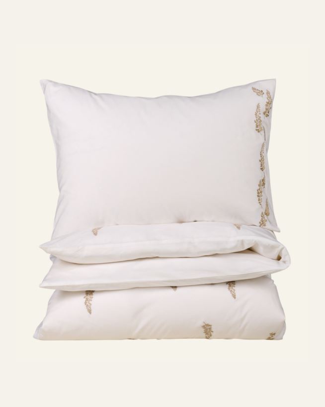 Sateng sengesett hvit - 200x220 cm/50x70 cm hvit - 1