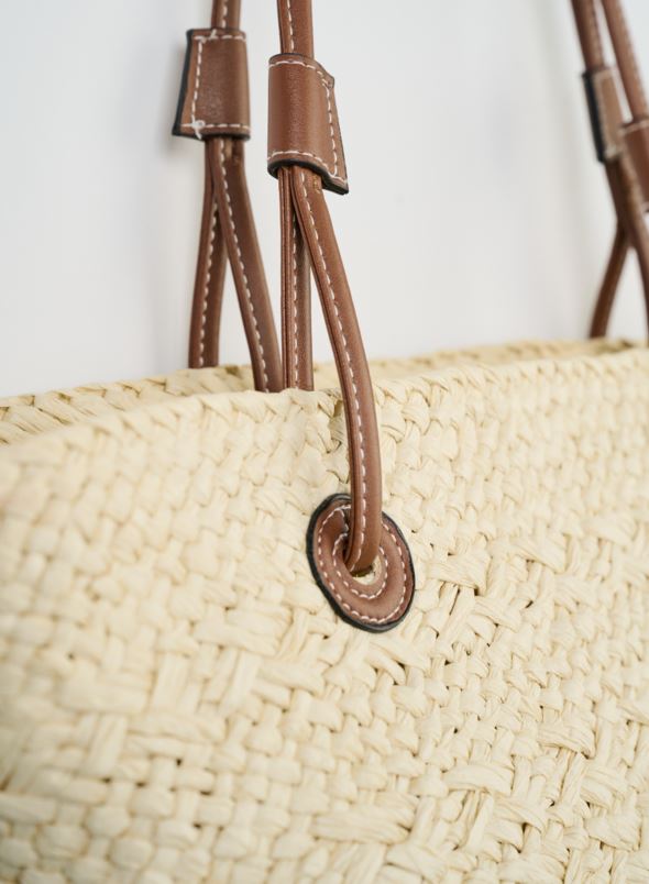 Stråveske natur - 5