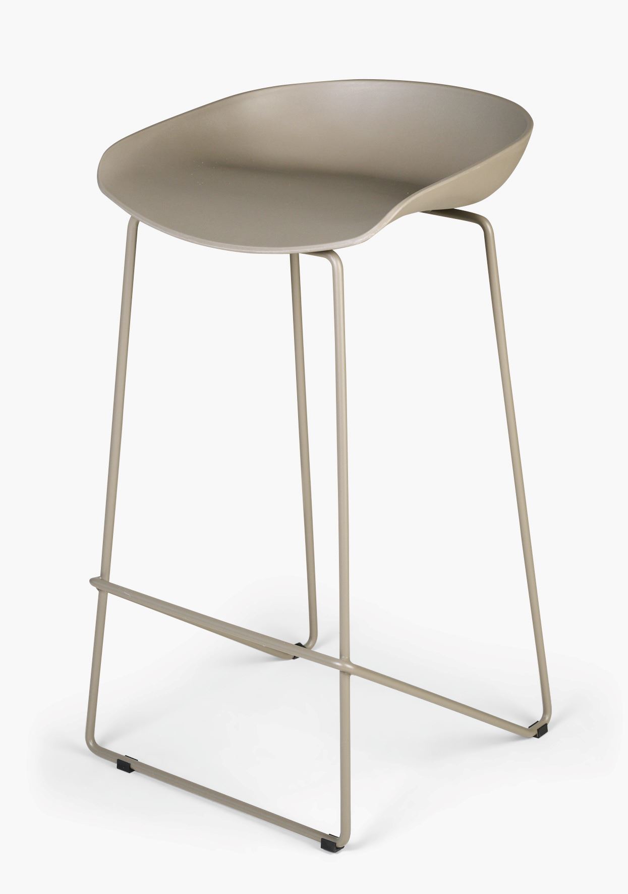 Barstol taupe - 44x43x79 cm taupe - 1