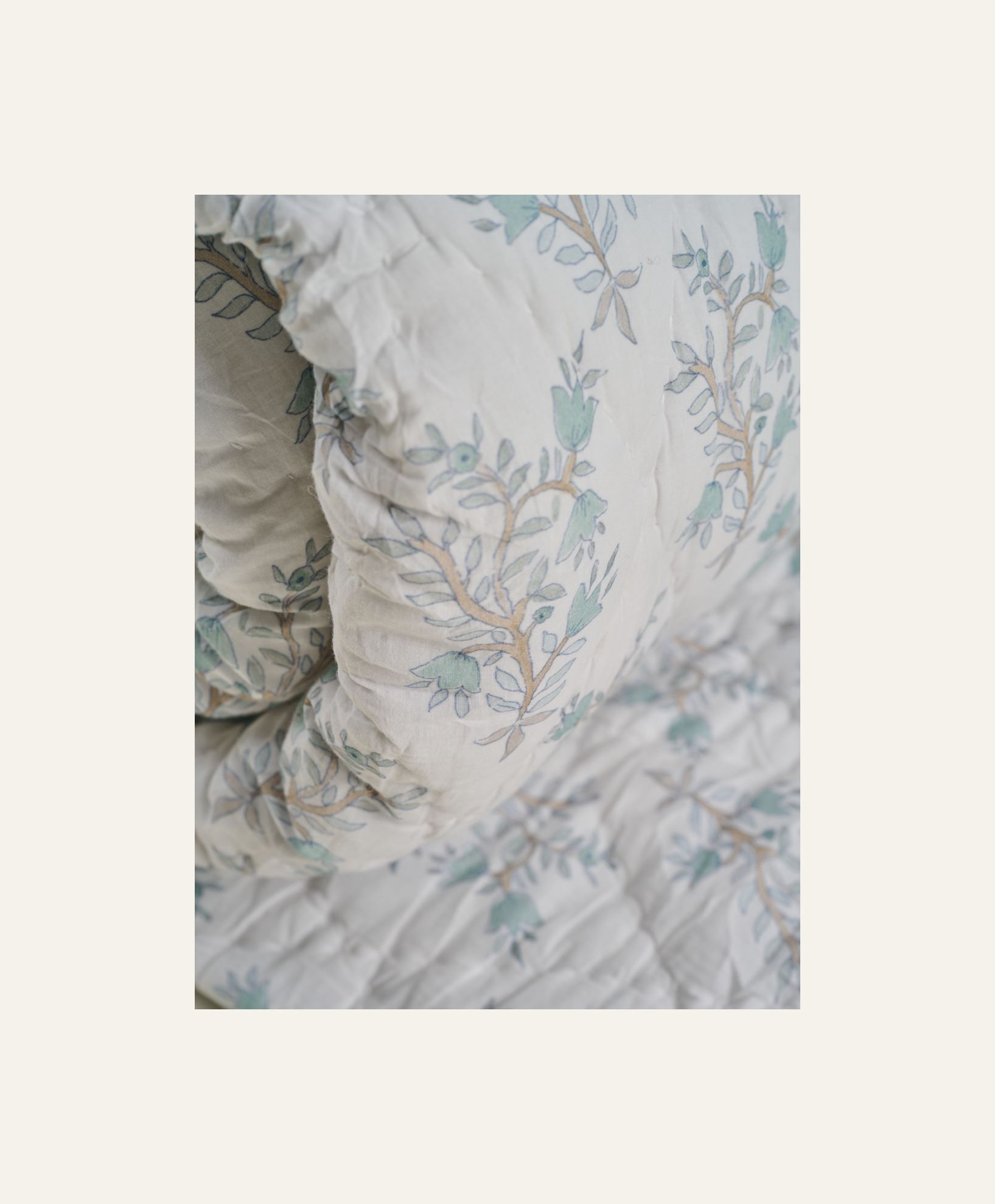 Sengeteppe lys blå - 2