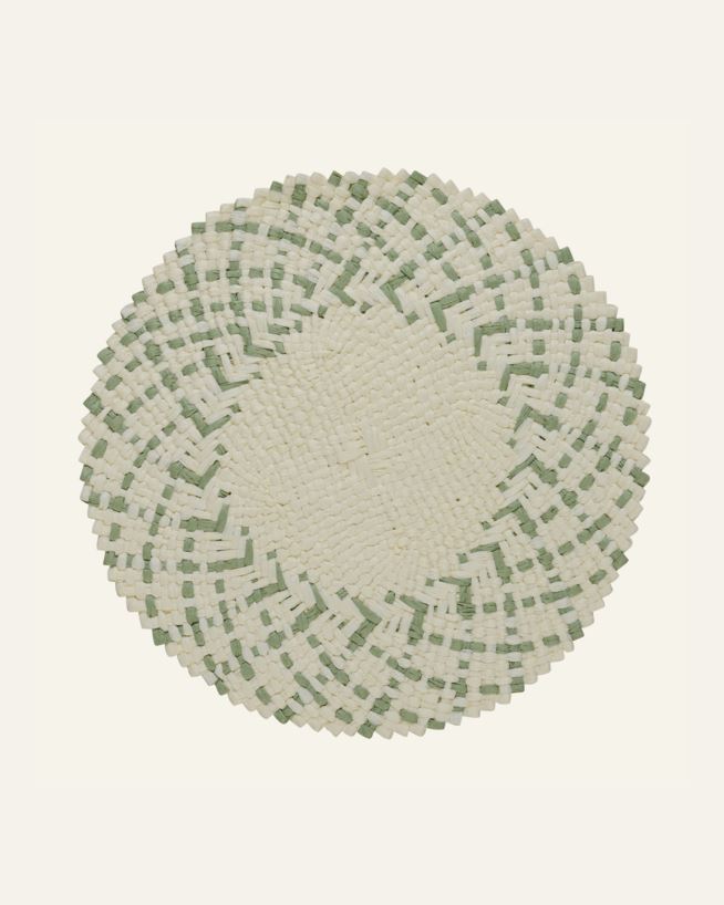 Brikke lys grønn - ø38 cm lys grønn - 1