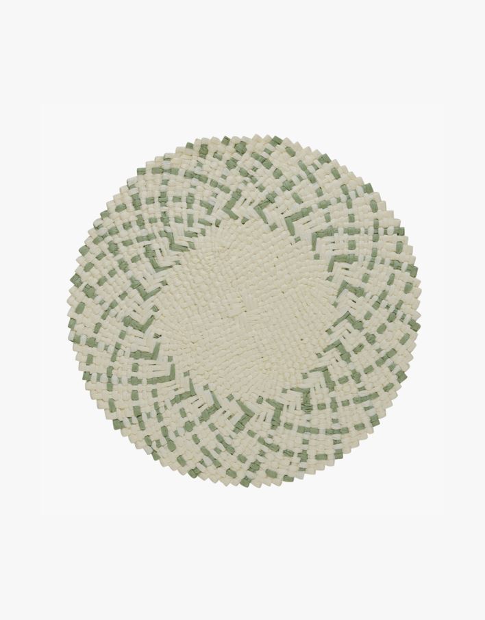 Brikke lys grønn - ø38 cm lys grønn - 1