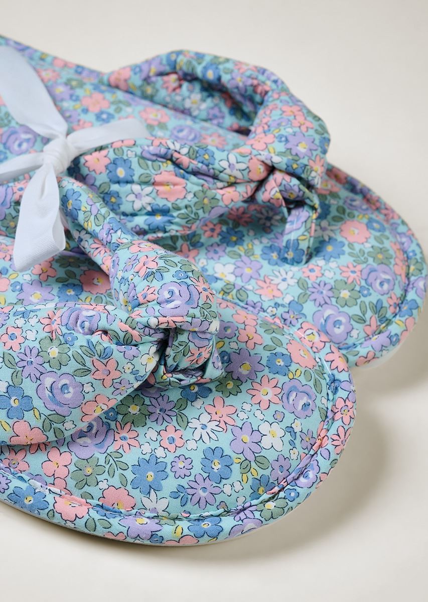 Slippers multi blå - 2