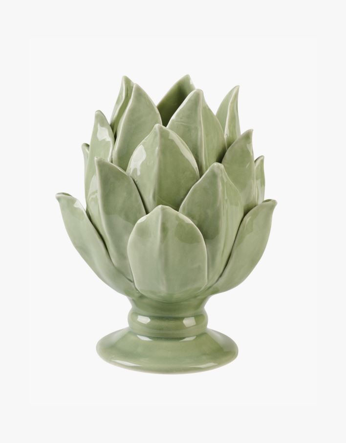 Telysholder grønn - 14x14x10 cm grønn - 1