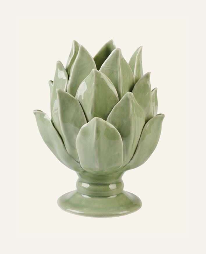 Telysholder grønn - 14x14x10 cm grønn - 1