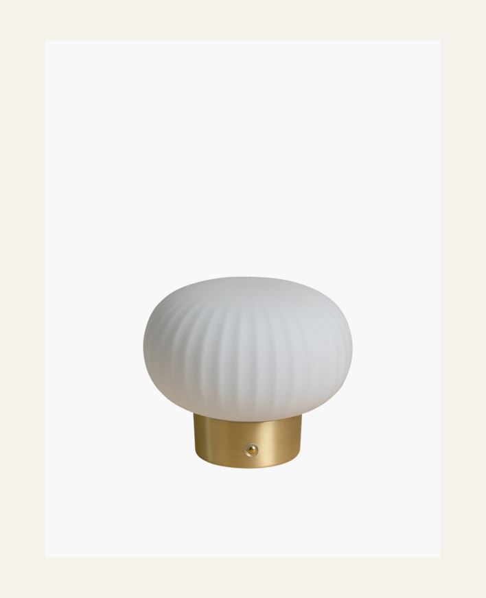 Led lampe messing - 13,4 cm ø15,6 messing - 1