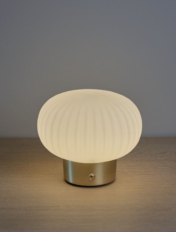 Led lampe messing - 3