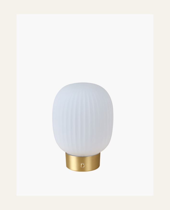 Led lampe messing - 20 cm ø14,2 messing - 1