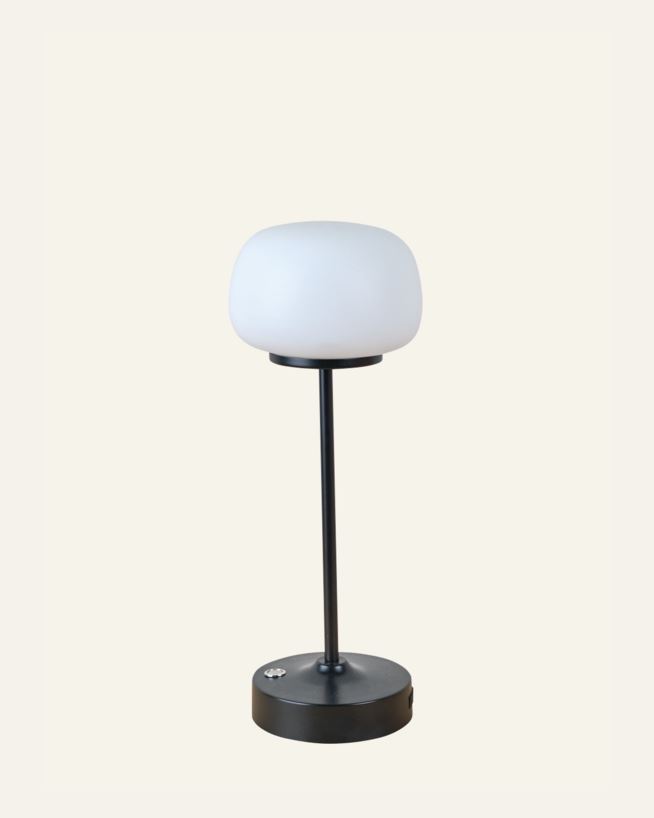 Led bordlampe svart - 27,8 cm ø10,6 svart - 1