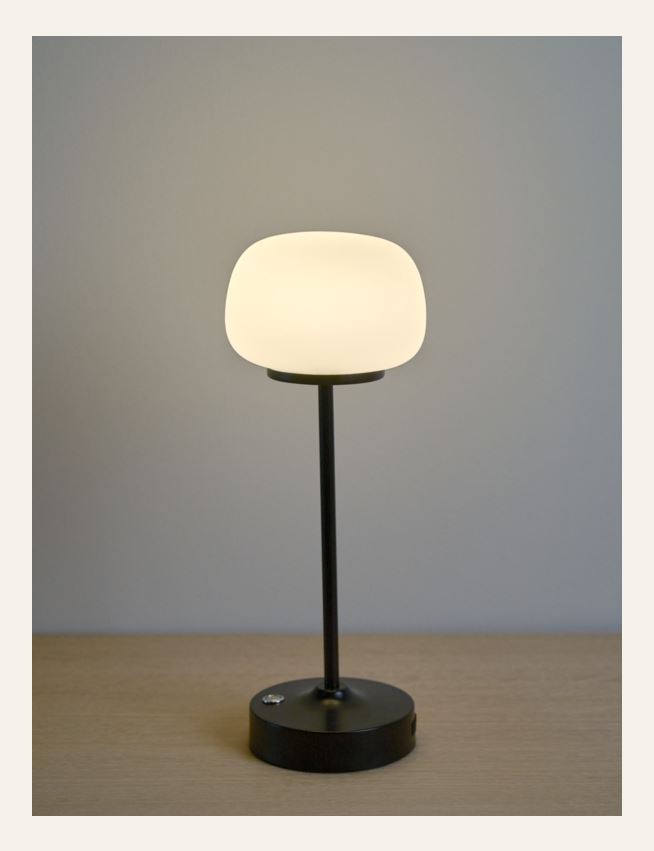 Led lampe svart - 2