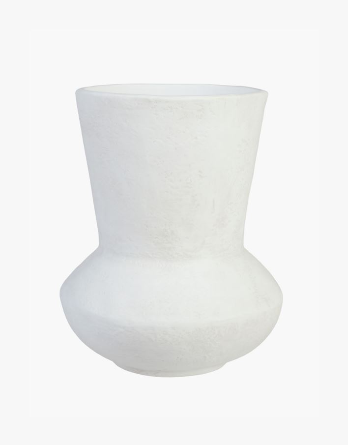 Vase hvit - 22,3x22,3x28,5 cm hvit - 1