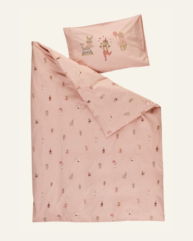 Sengetøy rosa - 100x140 40x60cm rosa - 1