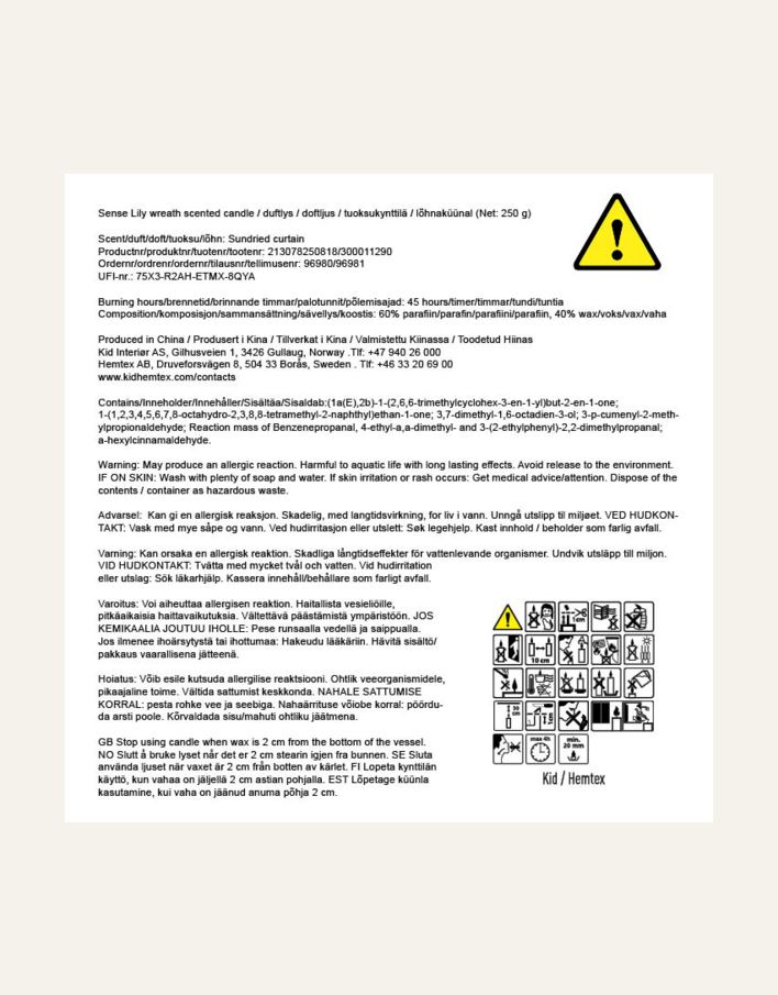 Duftlys lys grønn - 6