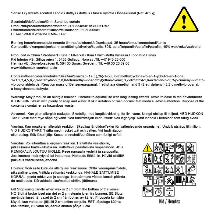 Duftlys lys grønn - 3