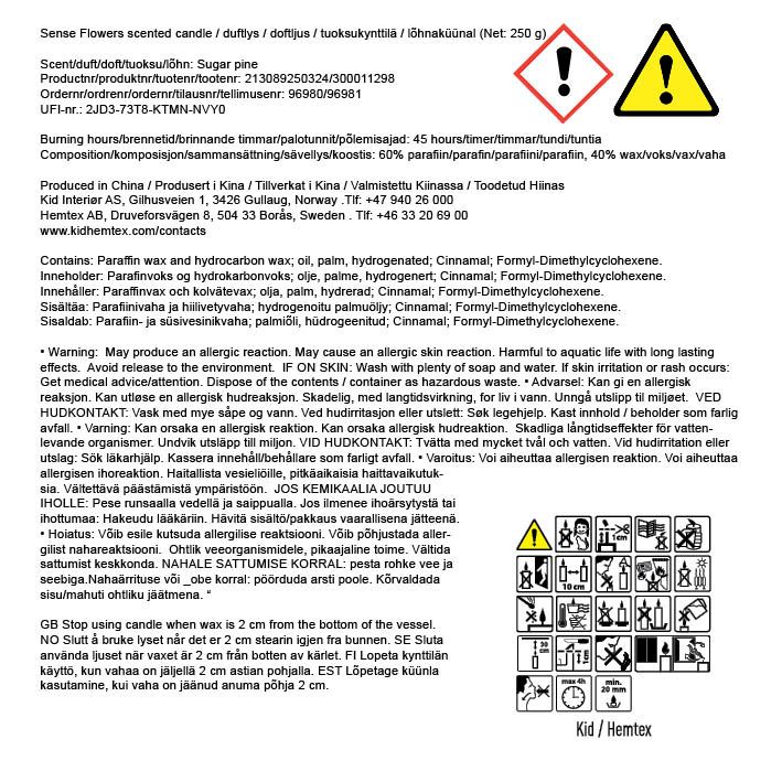 Duftlys multi grønn - 3