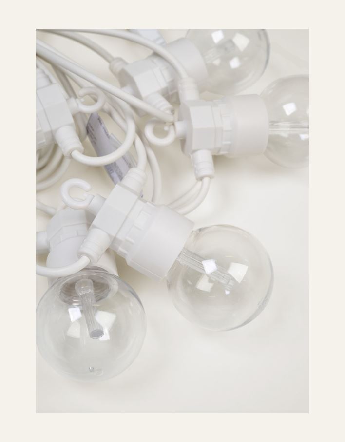 Led lyslenke hvit - 2