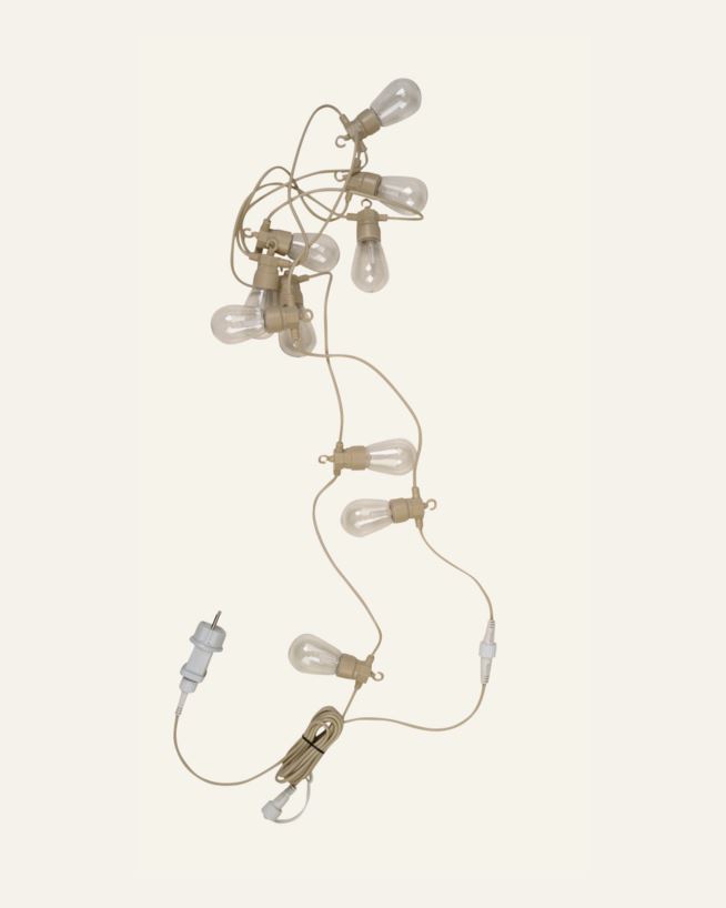 Led lyslenke beige - 570 cm beige - 1